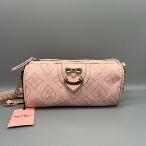 Juicy couture precious moments roll bag crossbody purse